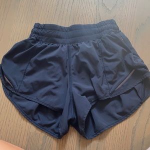 Lululemon hotty hot shorts. Lightly worn.